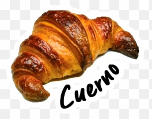 Mexican sweet bread Stickers For WhatsApp - Croissant Emoji