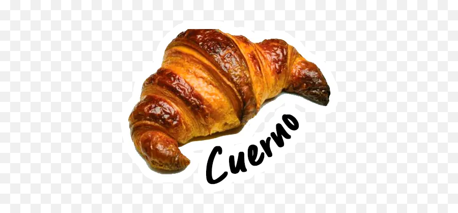 Mexican Sweet Bread Stickers For Whatsapp - Croissant Emoji,Mexican Food Emojis