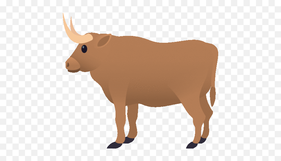 Ox Nature Gif - Animal Figure Emoji,Bull Emoji