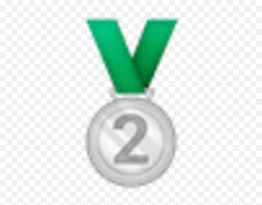 68 - Emoji Silver Medal,Clinking Glasses Emoji
