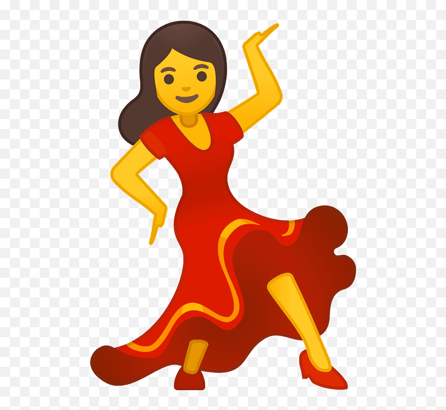 Woman Dancing Emoji Clipart - Dance Emoji,Free Dancing Emoji
