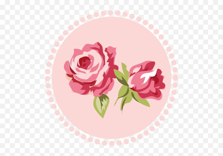 Romantic Pink Flower Border Png Hd Png Svg Clip Art For Web - Team Leader Certification Emoji,Pink Flower Emoji Png