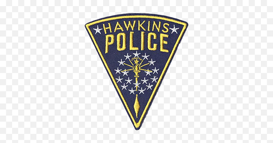 Police Policebadge Hawkins Indiana - Hawkins Police Stranger Things Emoji,Police Badge Emoji