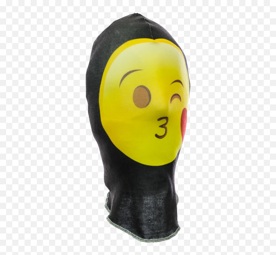 Kissing Emoji Mask - Plush,Mask Emoji