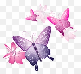 Butterfly Png Download Free Clip Art - Transparent Background Pink Butterfly Png Emoji,Butterfly Emoji Android