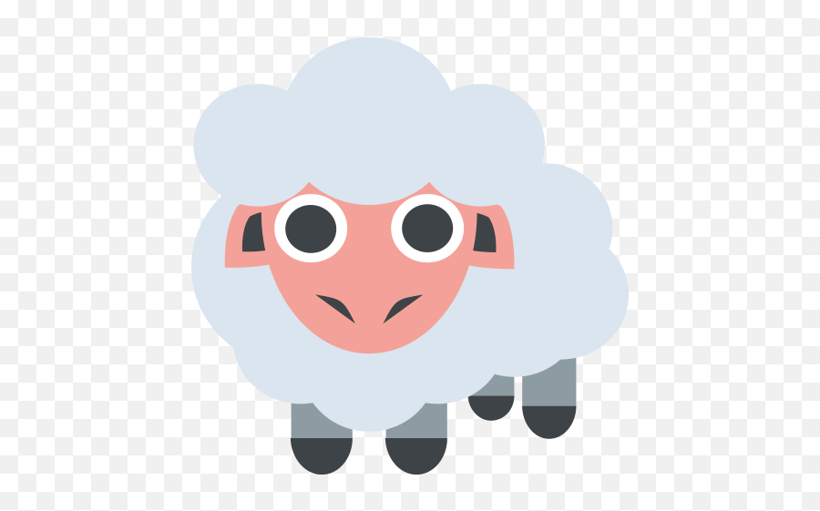 Emojione 1f411 - Sheep Face Emoji,What Is An Emoji