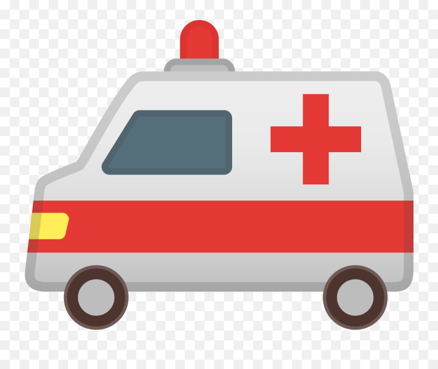 Ambulance Icon - Ambulance Emoji Transparent Background,Fire Truck Emoji