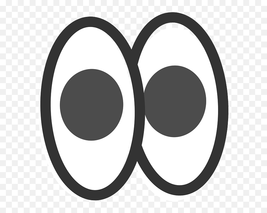 Clipart Info - Pair Of Eyes Transparent Emoji,Shifty Eyes Emoji