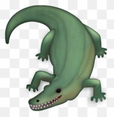 Crocodile Emoji Download Ios - Crocodile Emoji Png,Snake Emoji
