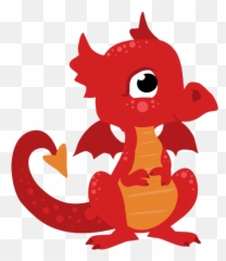 Clipart Dragon Kawaii Transparent - Cute Welsh Emoji