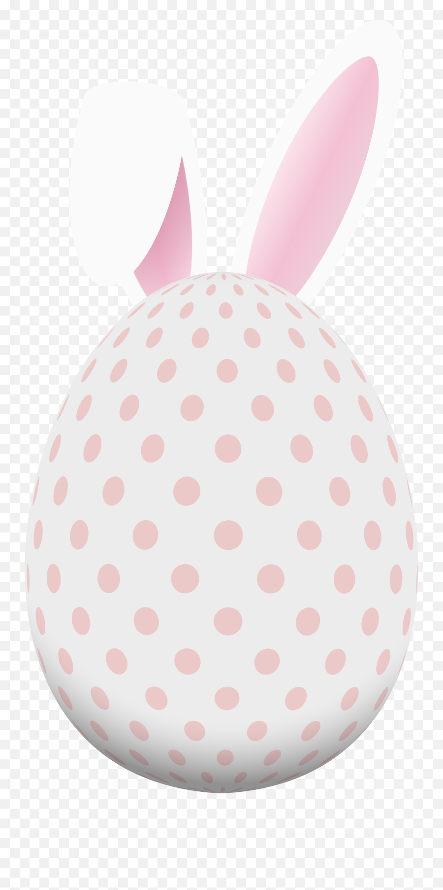 Bunny Png Egg With Clip Royalty Free - Easter Egg With Bunny Ears Emoji,Rabbit Egg Emoji