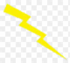 Transparent Lightning Bolt - Images Emoji