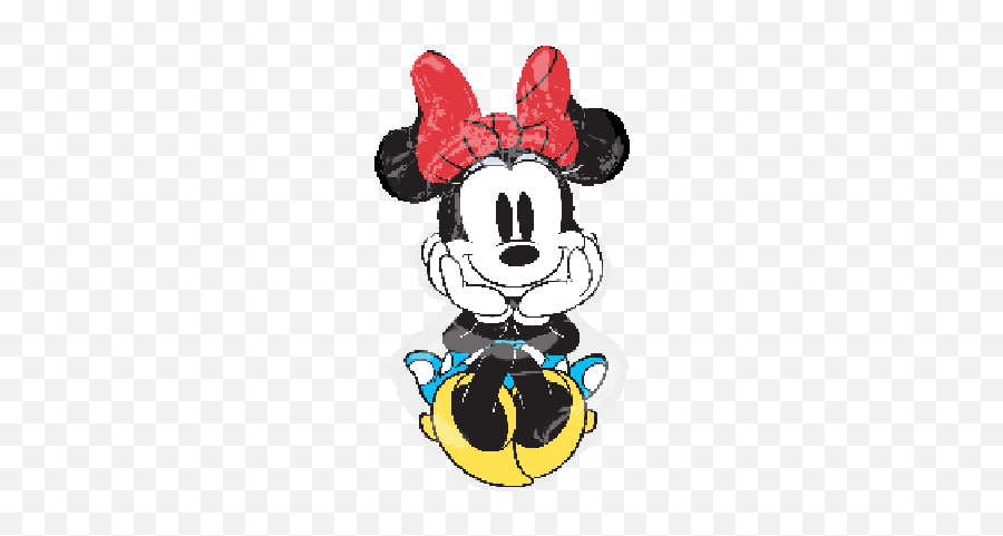 Minnie Mouse - Classic Minnie Mouse Emoji,Minnie Emoji