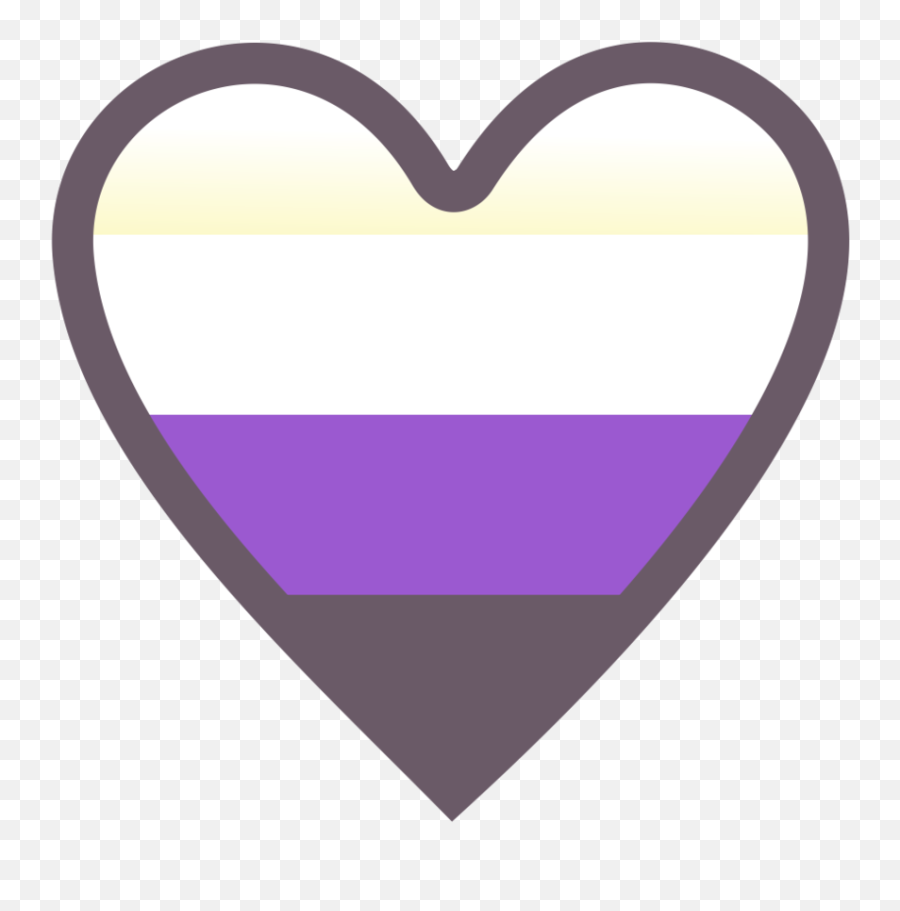 Nonbinary Ios Heart Emoji Edits Feel - Heart,Half Heart Emoji