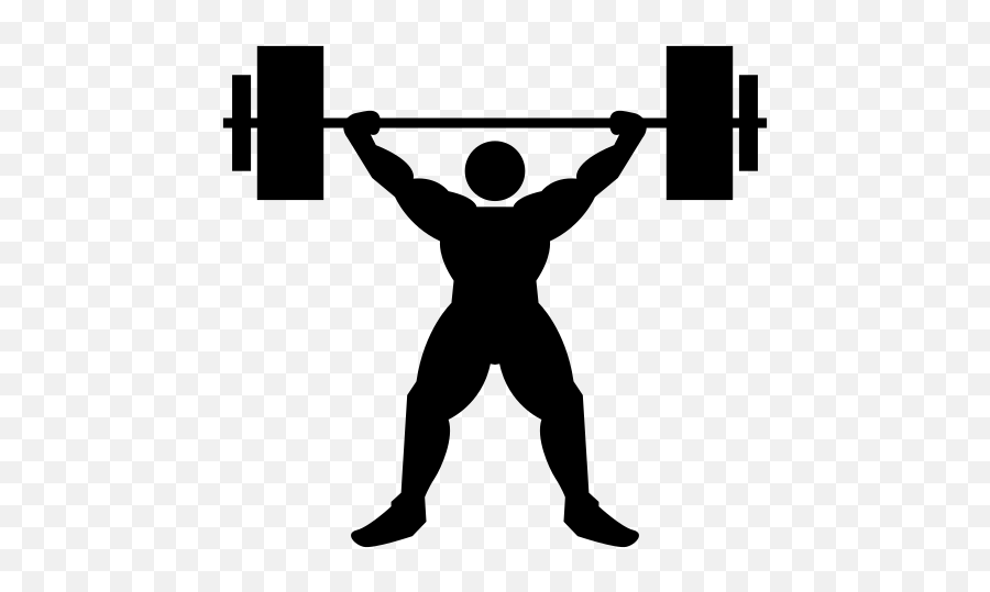 Weight Lifter Emoji For Facebook Email Sms - Weightlifting Png,Weight Emoji