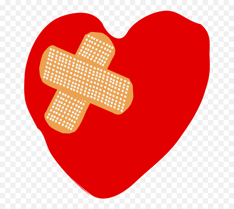 Free Pain Hurt Vectors - Corazon Con Curita Png Emoji,Fighting Emoji