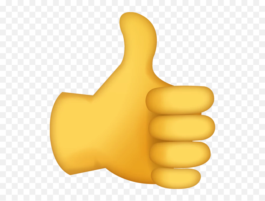 Thumbs Up Emoji Download Ios - Thumbs Up Emoji No Background,Emoji Thumbs Up
