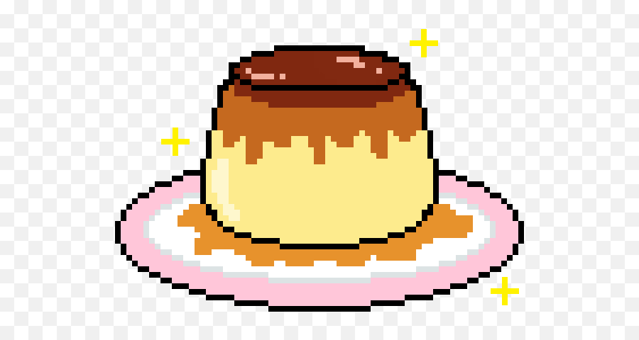 Custard Pudding Cute Food Dessert Plate Sparkles - Steven Universe Pixel Lion Emoji,Pudding Emoji