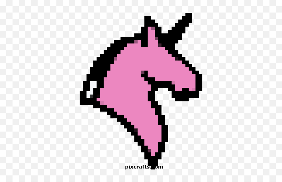 Unicorn - Pixel Art Easy Unicorn Easy Emoji,Unicorn Emoticons