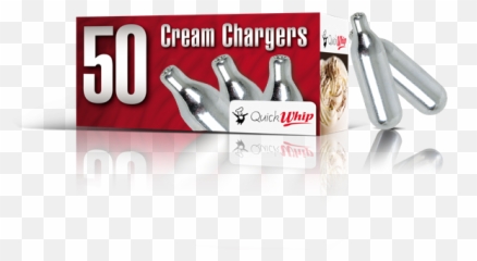 50 Pack Of Cream Chargers The Creme Team - Quick Whip Emoji