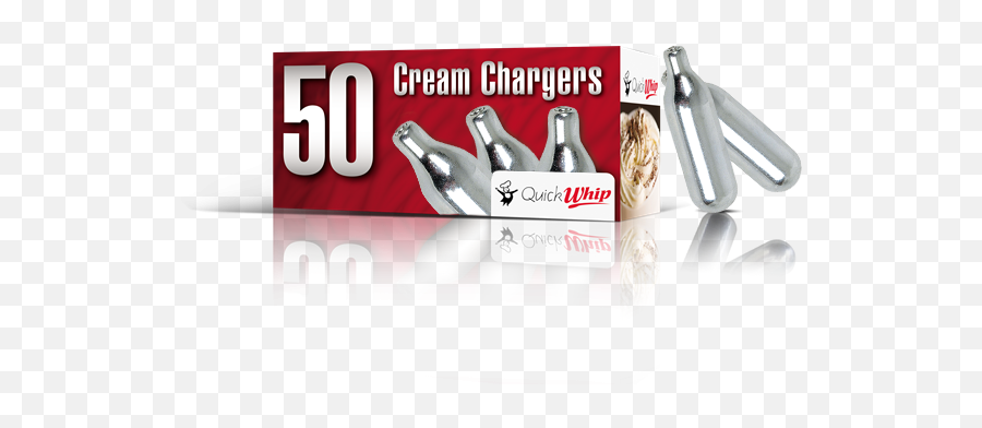 50 Pack Of Cream Chargers The Creme Team - Quick Whip Cream Chargers Emoji,Whipping Emoji