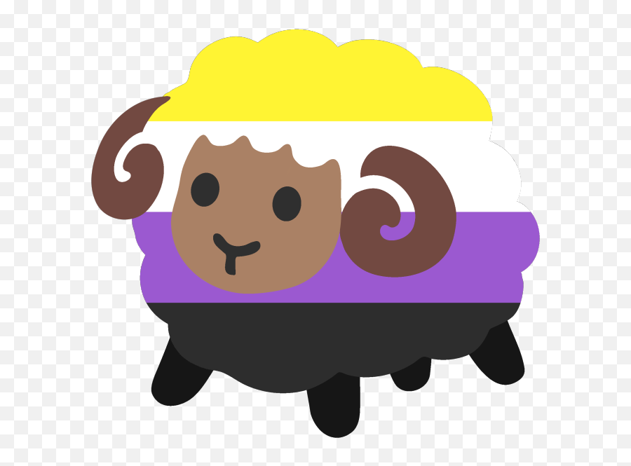 Lgbt Emojis Tumblr Posts - Transparent Sheep Emoji,Pride Flag Emojis