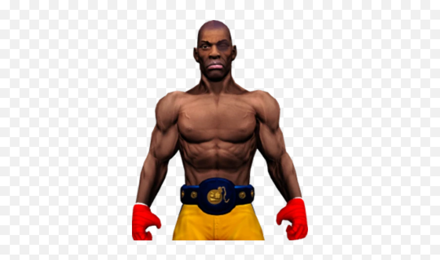 Boxer Barry - Barechested Emoji,Boxer Emoji