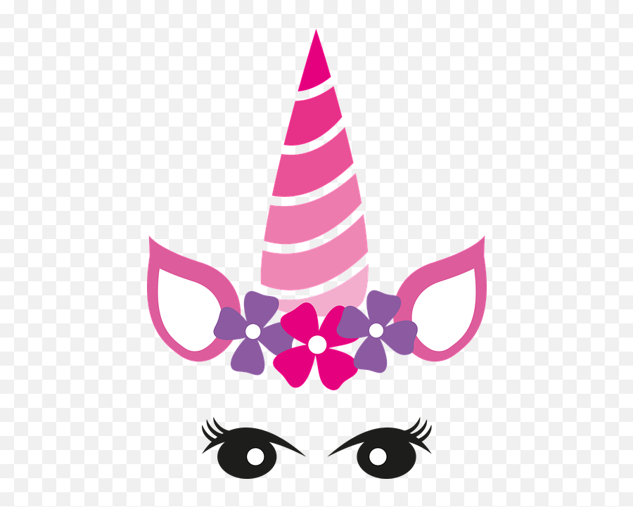 White Flower Crown Png - Unicorn With Eyes Open 1240216 Unicorn With Eyes Open Emoji,Eyes Wide Open Emoji