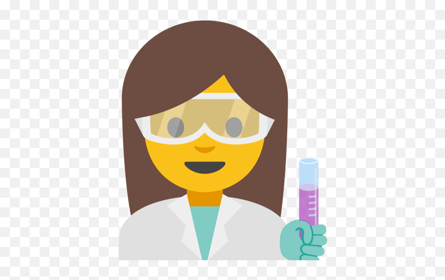 U200d Woman Scientist Emoji - Science Emoji,Female Emojis