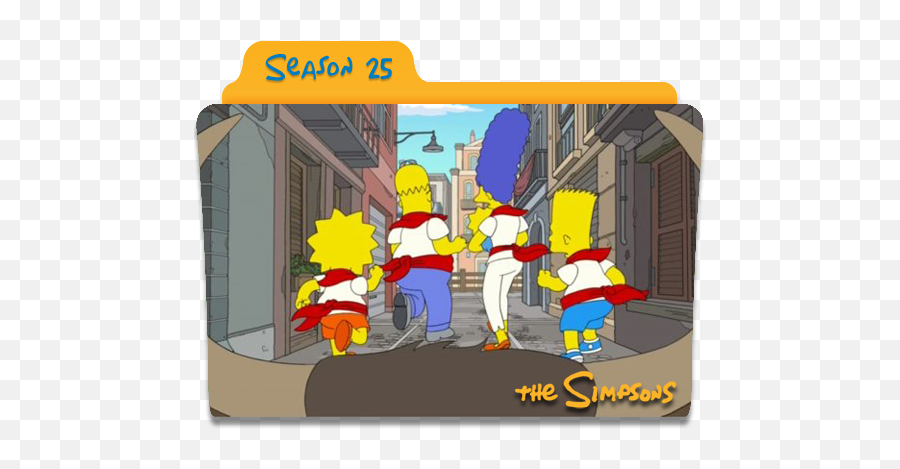 The Simpsons Season 25 Icon - Simpson Season 24 Icon Folder Emoji,The Simpsons Emoji