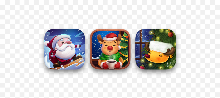 Free And Premium Christmas App Icon Collection - Junoteam Christmas Themed App Icons Emoji,Skype Christmas Emoticon