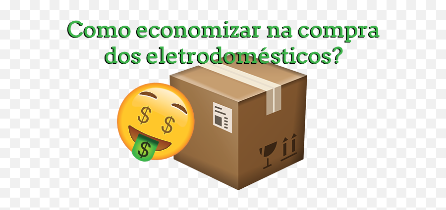 Comprando Eletrodomésticos Online - E Economizando Carton Emoji,X_x Emoji