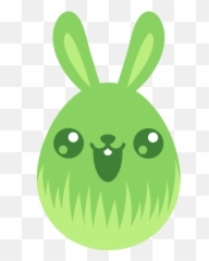 Emoji Emoticon Heart Plant Food For - Blue Cute Stickers Png,Bunny Emoji Transparent
