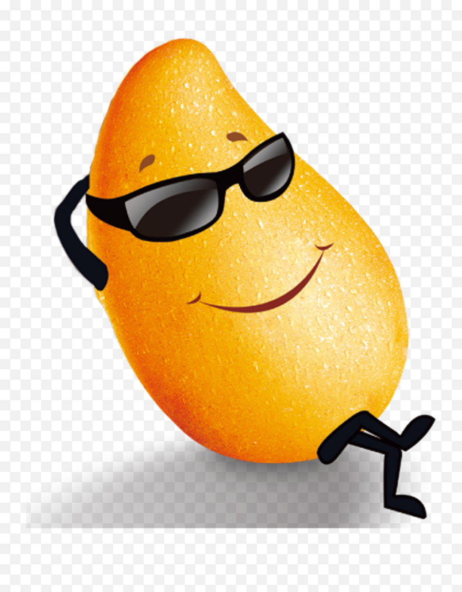 Mq Fruit Fruits Mango Cartoon Sticker - Cartoon Mango Emoji,Mango Emoji