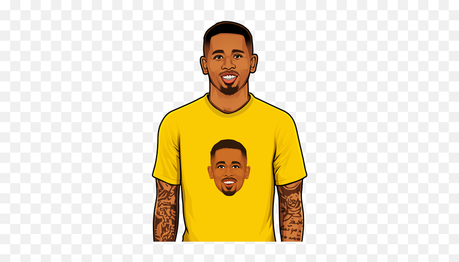 Gabriel Jesus - Happy Emoji,Jesus Emoji