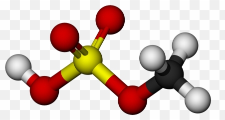 Methyl Bisulfate - 3d Molecule Png Emoji,Balls Emoji