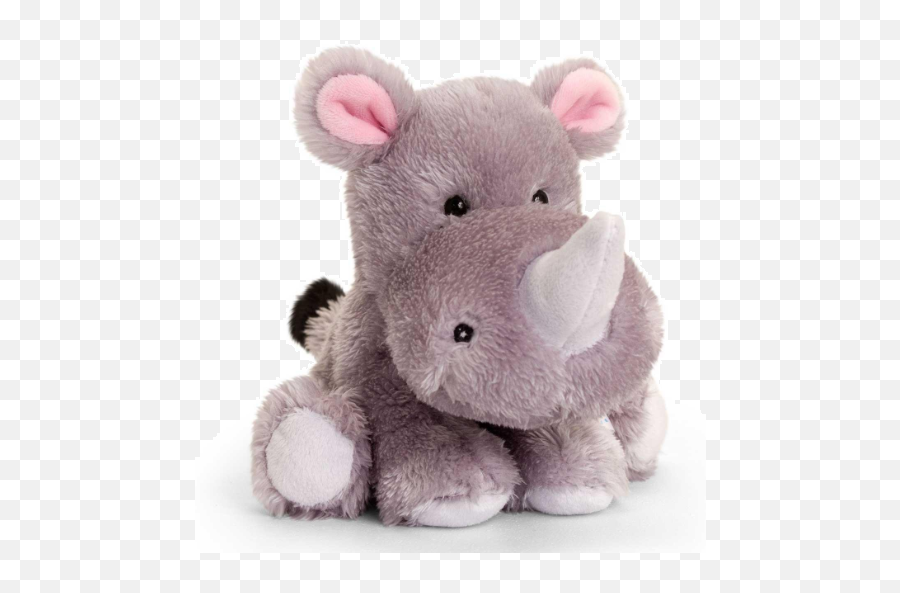 Keel Pippins Rhino Approximately 14cm - Keel Toys Pippins Emoji,Rhino Emoji