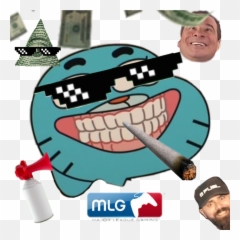Mlg Sticker By Payton Moormeier - Canine Tooth Emoji,Mlg Emoji