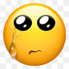 Tears Crying Sad Sticker By Susanne Fox - Happy Emoji,Fox Emoticon