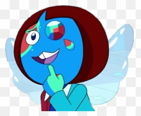 Aquamarine Eyeball Ruby - Bluebird Steven Universe Future Emoji,Ruby Emoji