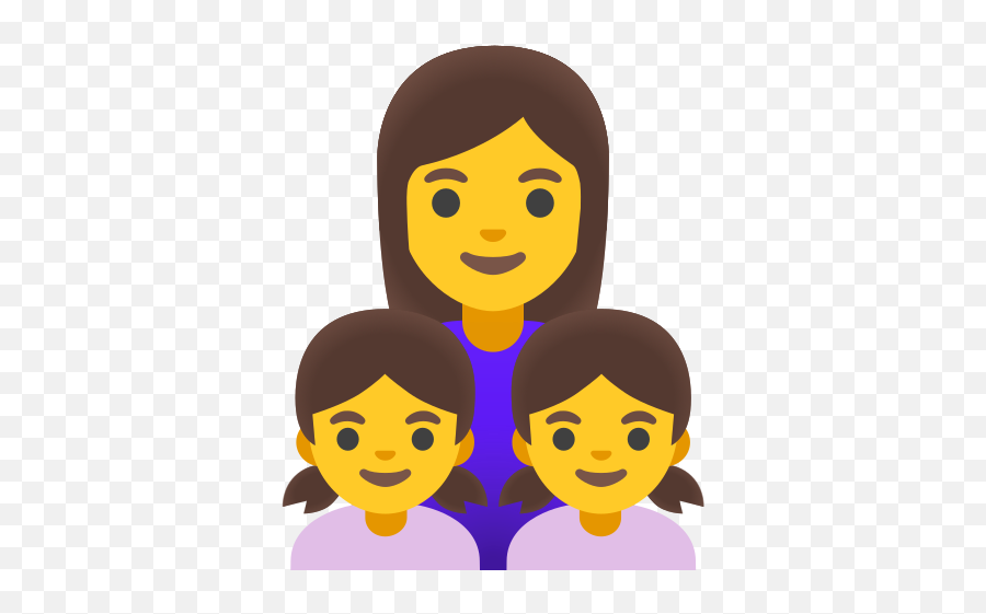 Woman Girl Girl Emoji - Family Emoji,Information Girl Emoji