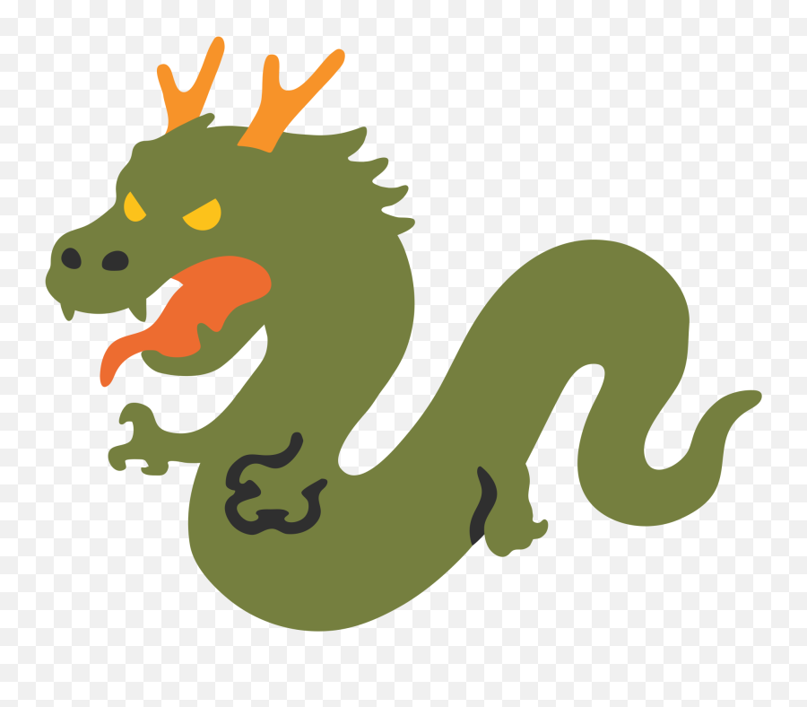 Oh No Its The Chinese Zodiac Emoji - Dragon Emoji Png,Snake Emoji