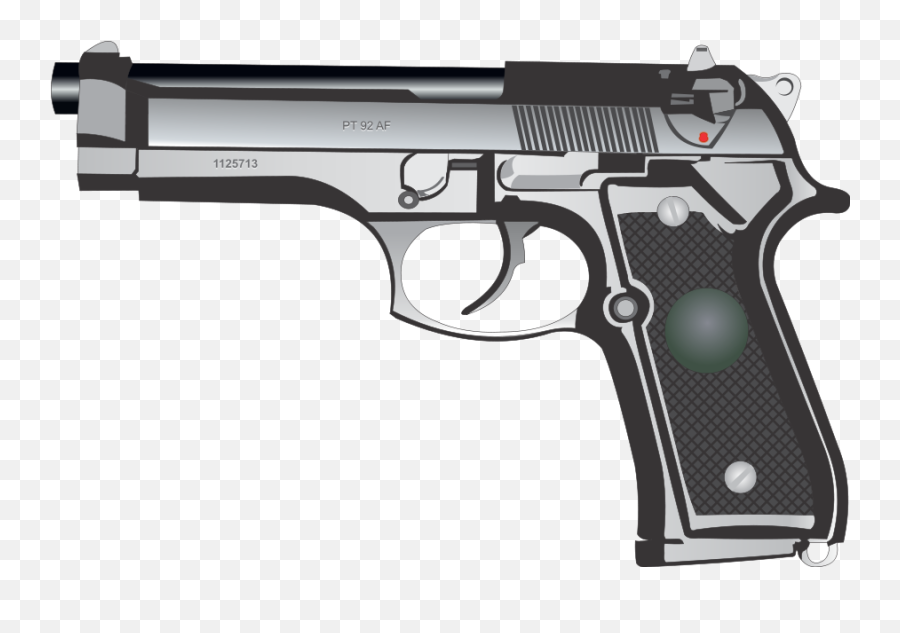 Pistol Clipart Gun Violence Pistol Gun - 9mm Pistol Clip Art Emoji,Handgun Emoji