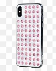 Extravaganza Pearl White Clip - Background Pop Art Purple Yellow Emoji,Horseshoe Emoticon