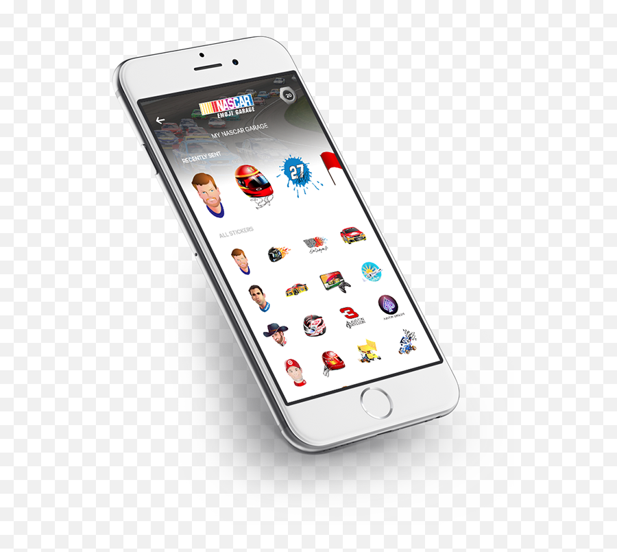 Nascar Emoji Garage - Iphone,Garage Emoji