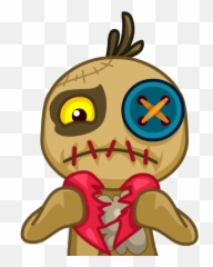 Voodoo Doll Chumbo Messages Sticker Emoji