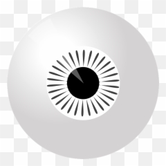 Free Eyeball Illustrations - Bola Mata Hitam Putih Emoji