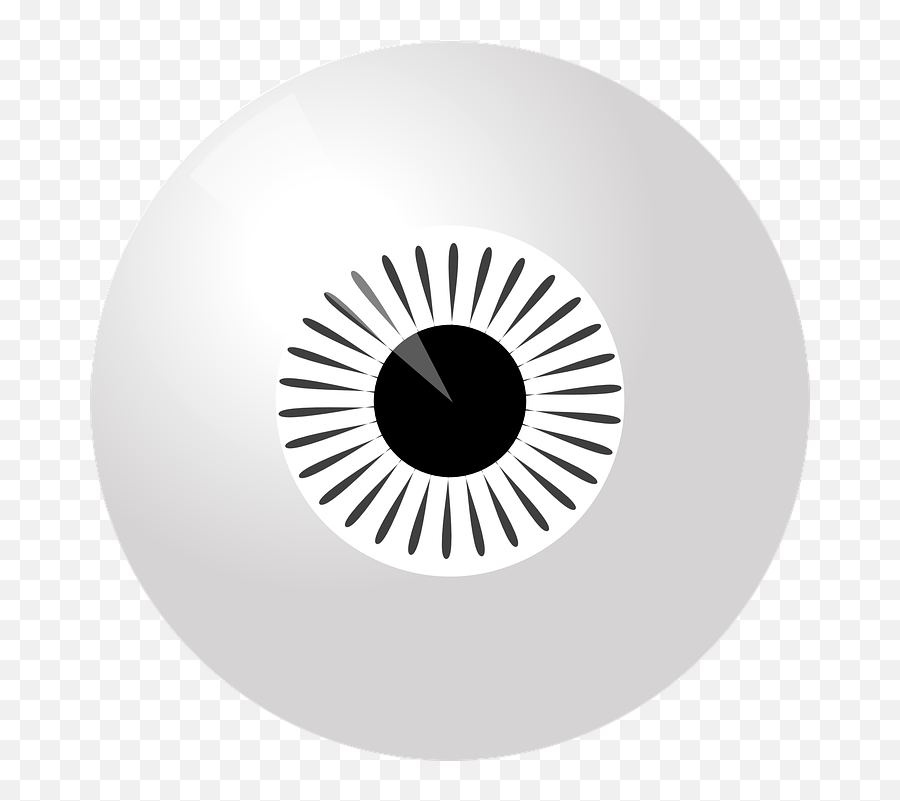 Free Eyeball Eye Illustrations - Bola Mata Hitam Putih Emoji,Staring Eyes Emoticon