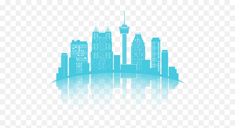 Skyline Silhouette Transparent Png - Free San Antonio City Skyline Emoji,Cityscape Emoji