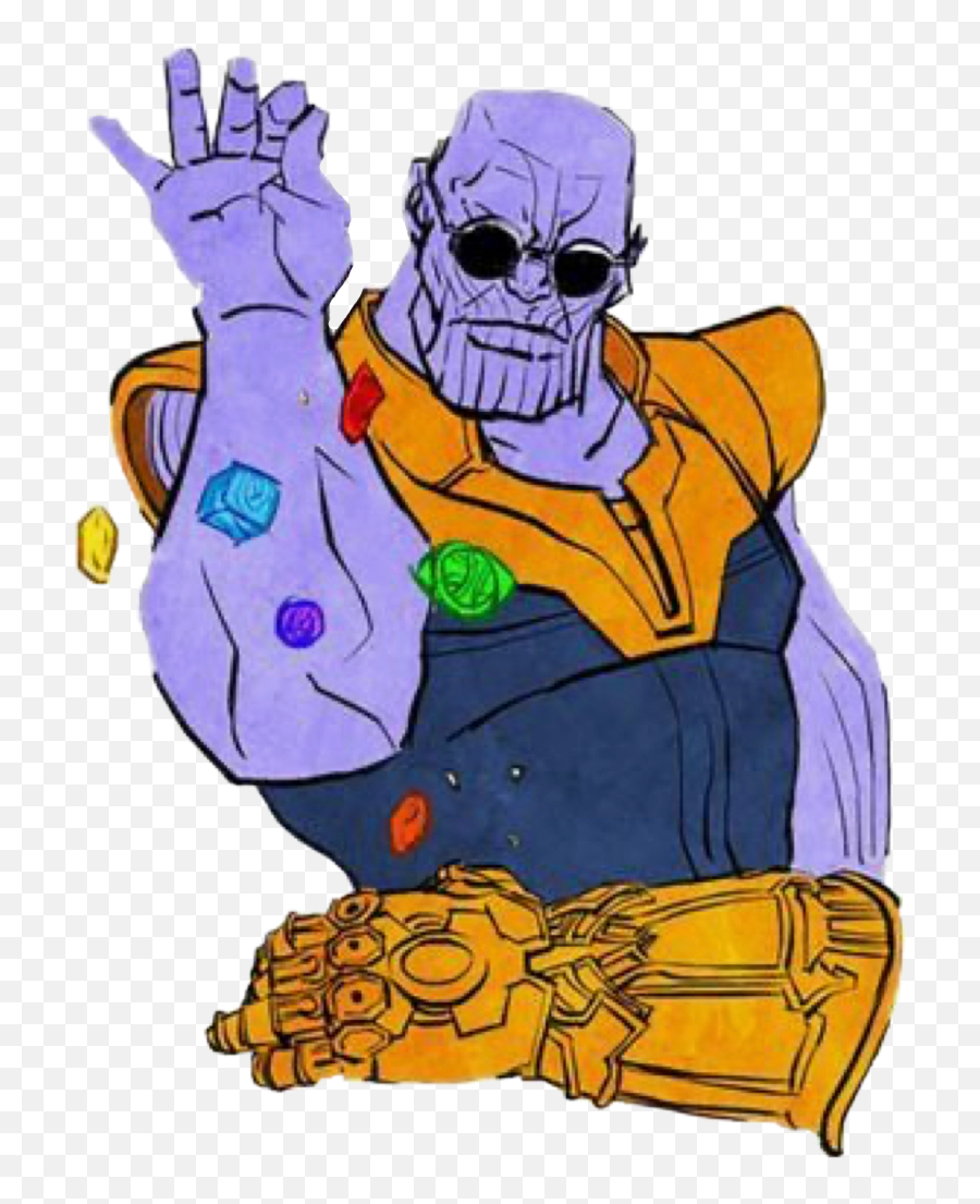 Thanos Thanossnap Freetoedit - Thanos As Salt Bae Emoji,Thanos Snap Emoji